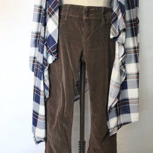 *25% OFF XMAS SALE!* Brown Corduroy Hudson Skinny Jeans - Size 25